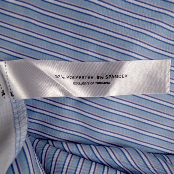 Cactus Man Ricky Singh Men's Size M Polo Blue Performance Tech - Picture 8 of 9